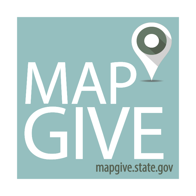 MapGive sticker